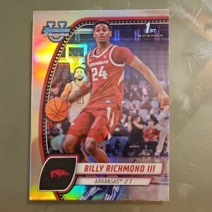Bowman Chrome Billy Richmond III Card